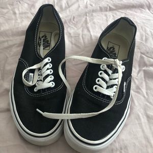 Vans women black size 8.5